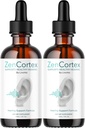 LIVORKA ZenCortex Drops, Liquid Supplement for Ear Health, Podporuje zdravý sluch, 2 láhve na 60 dní - balení po 2