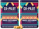 Doplněk 2 Balení: Jet Lag Prevention + Ashwagandha, Rhodiola, D3 + pro imunitní podporu, energie, stravovací zdraví 124; Letadlo cestovní Essentials Multivitamin 124; Vegan 124; 120 Počet