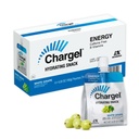 Chargel White Grape, Caffeine- Free Instant Energy Gel běh, Jízda na kole, Cvičení, Turistika Essentials pro ženy a muže, dárky pro běžce - Carbs Vitamíny, Gluten Free - Balení 6 Gels - 6.35oz Každý