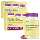 Curista Esomeprazol 20mg Kapsle Zpoždění- Vydání 84 Počet - kyselá reflux Medicine for Heartburn Relief - Dva balíčky 42 Počítání Kapsle (84 Celkem) - Kyselina reflux Relief
