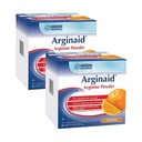Arginaid Arginine Powder Drink Mix, Orange - Nutriční potřeby pro péči o rány - 0, 32 OZ Packets (14 CT / Pack) (Balení po 2)