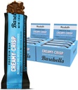 BAREBELLS Protein Bars Creamy Crisp - 12 Počet, Balení 2 - Protein Snacks s 20g Vysokého proteinu - Čokoládový proteinový bar s 1g Total Sugars - Perfektní na Go Protein Snack & Breakfast Bary
