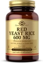 Solgar Red Yeast Rice 600 mg - 60 Zeleninové kapsle - Non- GMO, Vegan, Gluten Free, Dairy Free, Kosher - 30 Služeb