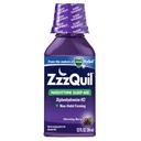 ZzzQuil Nighttime Sleep- Aid Liquid Warming Berry Flavor 12 Fl Oz