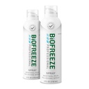 Biofreeze Professional Strength Pain Relief Aerosol Spray, Artritida Pain Reliever, Knee & Lower Back Pain Relief, Sore Muscle Relief, FSA způsobilé, 2 Pack (4 FL OZ Biofreeze Menthol Spray)