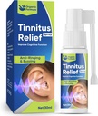 TUHIMO Tinnitus Rëliëf for Ringing Ears, Natural Effective Tinnitus Treatment Spray, 30ml- Blue