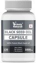 Black Seed Oil Softgel Capsule - 500mg (120 Softgel) Premium Kvalita Studené lisované Nigella Sativa Seeds Oil I 2 měsíce Dodatek I Rich Thymoquinone, Vitamin E & Omega 3 6 9
