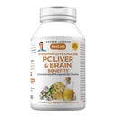 ANDREW LESSMAN PC Játra a mozek výhody 360 Softgels - Fosfatidyl Cholin, Nejdůležitější stavební blok pro zdravé játra a mozek struktury, Funkce. Žádné přísady. Snadné pro polykání