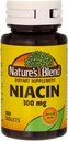 Nature 's Blend Niacin 100 mg 100 mg Tabs