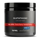 Toniiq Ultra vysoká síla Glutathione Kapsle - 1000mg Koncentrovaný vzorec - 98% + Vysoce čištěné a biologicky dostupné - Non- GMO fermentace - 240 Kapsle Reduced Glutathione Dodatek