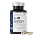 Labs LES DeToxx - Lepší rána a zotavení, Podpora jater, obnova elektrolytů a Glutathione Support - Pruised Pear, Mléko Thistle & NAC - Non- GMO dodatek - 60 Kapsle