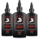 Bossman Jelly Beard Oil pro muže - 3 balení (12 oz v celkem, Hammer Scent) - Softens, hydratuje & podmínky s přírodními složkami