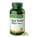 Přírodní Bounty Red Yeast Rice, Bylinný dodatek, 600mg, 250 Kapsle
