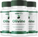 rize laboratoře (3 Pack) Olivine Weight Loss Dodatek, Olivine Superfood Kapsle pro celkové tělo Wellness a zdravý životní styl, Olivine pilulky pro Leaner Physique, Olive Vine Recenze (180 Kapsle)