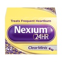 Nexium 24HR Clearminis Acid Reducer Heartburn Relief Zpožděné uvolnění kapsle pro All- Day a All- Night Protection from Frequent Heartburn, Heartburn Medicine with Esomeprazol Magnesium - 42 Počet