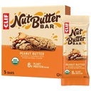 CLIF Nut Butter Bar - Arašídové máslo - Plněné energetické bary - Non- GMO - USDA Organic - Plant- based - Low Glycemic - 1.76 oz. (5 Pack)