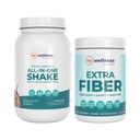 Reignite Wellness od JJ Virgin Chocolate Paleo All- in- One Shake a Extra Fiber Powder Dodatek