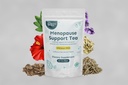 Menopauza Podpora čaje 124; Chladicí úleva pro horké záblesky, noční pocení, Mood Swings, Restful Sleep 124; S Black Cohosh, Red Clover, Sage 124; 100% organické záblesky 124; Hibiscus Mint Flavor 124; 30 Tea Bags