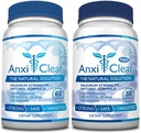 AnxiClear pro spotřebitele - zvyšuje náladu, uklidňuje mysl, zvyšuje hladinu serotoninu - 5-HTP, L-thianin - 1 den + 1 noc