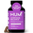 HUM Hormon Balance pro ženy, Doplněk pro zdraví žen s Chasteberry & Dong Quai, Podpora pro PMS příznaky, křeče, podrážděnost, Hormonální bilance, Měsíční podpora, 60 Kapsle