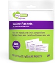 EZY DOSE Saline Nasal Rinse Packets, Individuálně zabalené Sinus Refill Packets, Nasal Relief, 100 Počet, Made in The USA