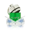 Glofx Ušní Plugs - Komfortní ochrana sluchu pro koncerty a festivaly hudebních akcí - Hudební hluk zrušitelný opakovaně použitelné sluchátka vysoká věrnost