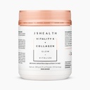 JSHealth Vitamíny Vitality X + Collagen - Kosmetický prášek dodatek s Aloe Vera Silica a Vitamíny C & E na nurish vlasy kůže a nehty (180g)