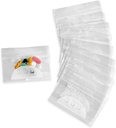 Pill Pouch sáčky - (balení po 100) 4 "x 2.75" - 3 Mil BPA-Free, Poly Bag Jednorázové zip pilulky Baggies, Daily AM PM Travel Medicine Organizer Storage Pouches, Best Clear Reuse with Write- on Labels