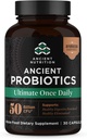 Starověké Nutriční Probiotika, Ultimate s kurkuma, Zázvor a Fenugreek, Podporuje trávicí funkce, Snižuje průjem, Zácpa, Bloating, Superfoods Směs, 50 miliard CFU *, 30 Kapsle
