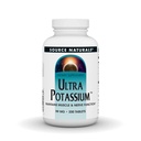 Zdroj Naturals Ultra Draslík 99 mg Udržuje funkci svalů a nervů - dodatek stravy - 200 tablet