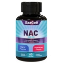 NAC dodatek N- Acetyl Cysteine 800mg, s Mléko Thistle 200mg, Non- GMO, Gluten Free - 60 Kapsle