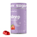 vitafive Extra síla melatoninové gumy, 10 mg melatoninu, spánková pomoc pro dospělé, nízký cukr, vegan, gluten zdarma melatoninový dodatek (50 Ct)