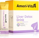 Tekutá játra Detox Drink Dodatek - Mléko Thistle & Artyčoky Extrakty s kurkumou & Inositol - Přírodní játra Podpora zdraví - Sugar- Free, Non- GMO, Peach Flavor - 30 Sachets