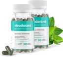 Body Deodorační dodatek, Body Deodorant Dodatek, Chlorofyl Deodorační kapsle, 90 Kapsle (2)