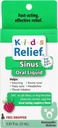 Děti Relief for Sinus- Oral Liquid for ages 0-9 Years Raspberry, 0.85 Fl Oz