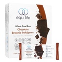 EquiLife - All Food Bars, Paleo & Vegan Protein Bars, Organic Nutrition Bars, 6g proteinu, Under 200 Calories, Rich Cocoa Flavor, Travel- Size, gluten- Free, Soy- Free (Chocolate Brownie, 9 Počet)