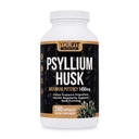 PSYLLIUM Husk Kapsle - Premium Psylium Fiber Dodatek - Promotes Intestinal Health and Regularity - 100% přírodní rozpustný fiber 1450mg per Serving - 240 Kapsle