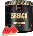 REDCON1 Breach BCAA, Meloun vodní - Keto Friendly + Sugar Free Essential Amino Acids for Recovery - Obsahuje BCAAs L-Leucin, L-Isoleucin & L-Valin (30 Služeb)