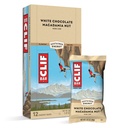 Clif Bars - Energy Bary - Bílá čokoláda Macadamia Nut Flavor - Made with Organic Oats - Plant Based Food - Vegetarian - Kosher (2.4 Ounce Protein Bary, 12 Počet) Balení květen Vary