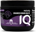 IQ - 11- in-1 Nootropic Mozek Dodatek: Podporuje paměti & Cognition - Bioactive B-Complex w / 5-MTHF, L-Theanine, L-Tyrosin, Bacopa, Ginkgo, Huperzin - Vegan, Non-GMO, kofein zdarma - 60 Počet