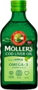 Moller 's Fish Oil Norský přírodní příchuť - Dietní dodatek, 8.45 fl oz (Citron, Apple, Ovoce, Přírodní příchutě) (250 ml, Neochucené (přírodní))