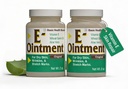 Basic Brands - Vitamin E Ointment - 2oz - Moisture Enhancing - Může pomoci snížit vzhled Jizvy, Stretch Marks, Fine Lines & Wrinkles - 2-Pack