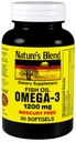 Přírodní směs Omega-3 Fish Oil 1200 mg 90 Softgels