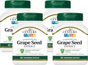 21. Století Grape Seed Extract Veg Kapsle, 60 Počet (21378) (Balení po 4)