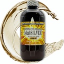 MediSILVER Amber Imunity Booster Traditional True Koloidní Silver AgNP Nutrient - 250 ml v oranžové plastové lahvičce
