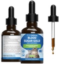 Pet Wellbeing - Blood Sugar Gold for Cats - Přírodní podpora pro zdravé hladiny cukru v krvi v diabetických kočkách - Stabilizace inzulínu a normální funkce pankreatu - 2 oz (59 ml)