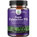 Nighttime Defense Saw Palmetto pro muže - Saw Palmetto Extract Prostate Dodatek pro muže Pomoci snížit noční močení Nutnost a Nadměrná močová měchýř s lykopenovým dýňovým semenem a melatonin