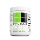 DAVINCI Labs D3 / K2 Liquid - Tekutý vitamin D & vitamin K dodatek pro zdraví kostí, podporu srdce a absorpci vápníku - 30ml (30 Služeb)