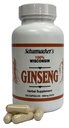 American Ginseng Kapsle, 100% čisté Wisconsin Ginseng, 500mg, 100 Kapsle - Nejlepší ženšen dodatek, čistý potenciál Wisconsin Ginseng Kořeny Schumacher Ginseng
