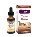 Amber NaturalZ TYD Varianta Bylinný doplněk pro psy, kočky, ptáci, Guinea Prasata, a Králíci 124; Bylinný Pet dodatek pro zdraví štítné žlázy 124; 1 Fluid Ounce skleněná láhev 124; Vyrobeno v USA